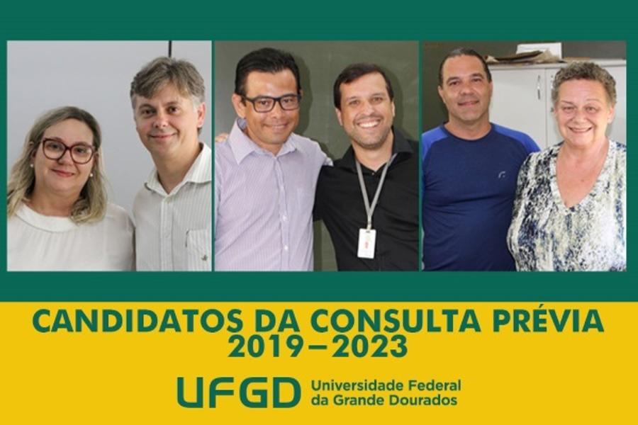 Hoje acontece a terceira rodada de debate entre os candidatos à reitoria da UFGD
