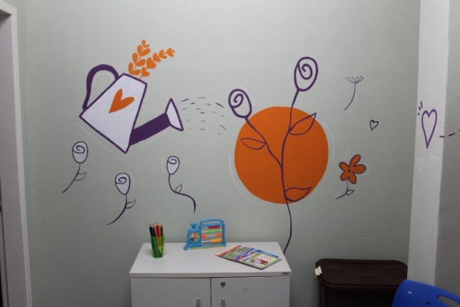 Trabalho voluntário realizado pela artista de hand lettering Lívia Ricieri