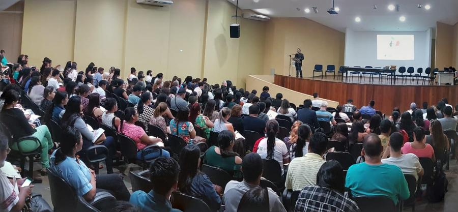 I Capacitação que aconteceu em Dourados I Capacitação em Educação Antidrogas para professores de escolas indígenas