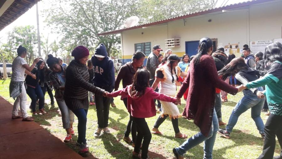 Na Escola PA’I XIKITO, pais se reúnem e participam de Capacitação Reunião com os pais na Escola PA’I XIKITO