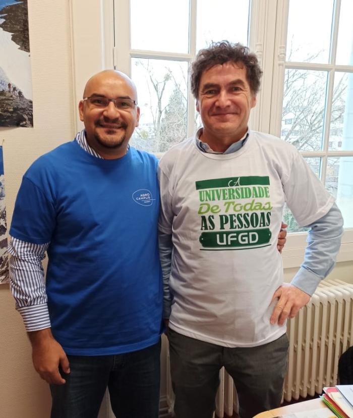 Mábio Da Silva e François Brisoux acordo