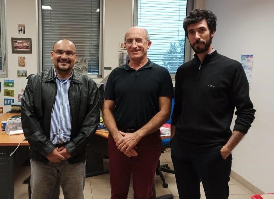 Prof. Mábio com professores da Montpellier SupAgro acordo