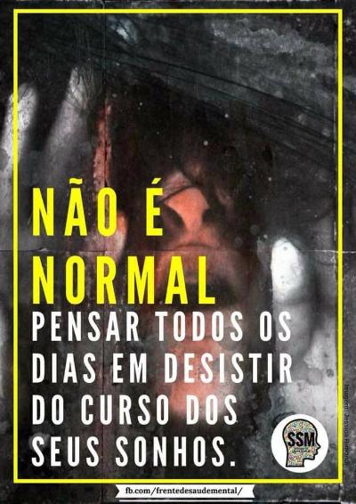 #NÃOÉNORMAL Não é Normal