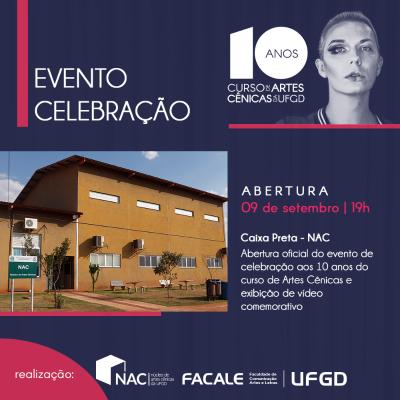 10 anos celebração