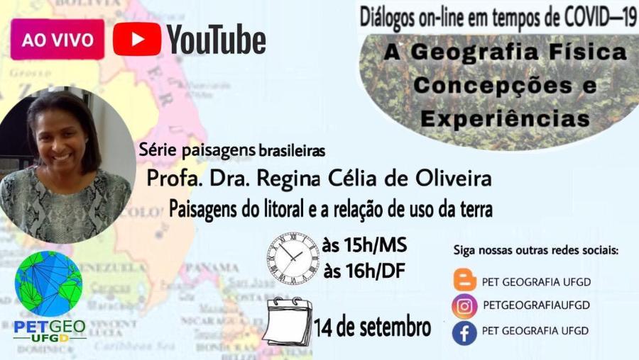convidada é a Profa.Dra. Regina Celia de Oliveira