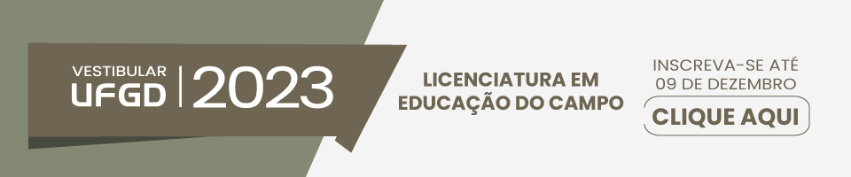 Vestibular UFGD - Licenciatura em Educação do Campo 2023 - Inscrições Abertas