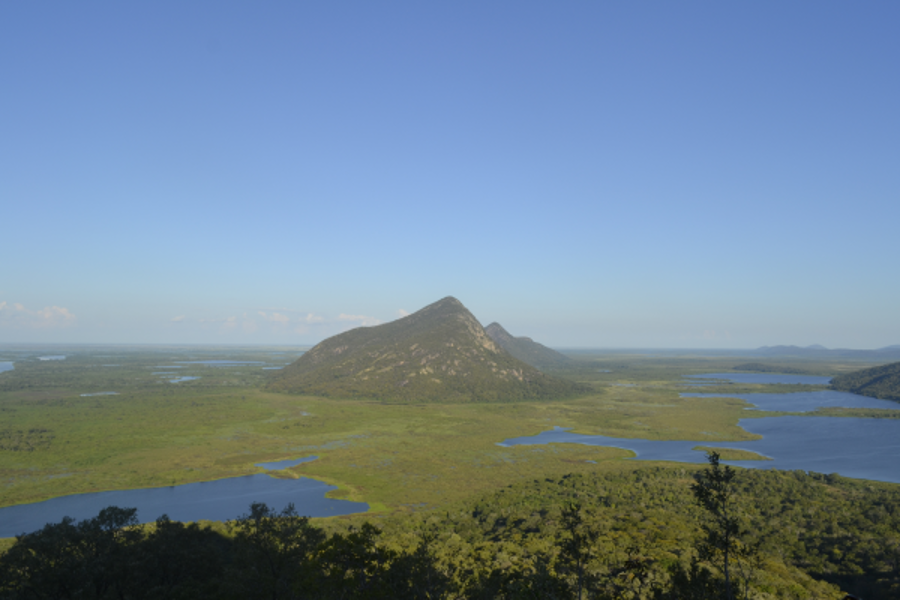 foto da Serra do Amolar
