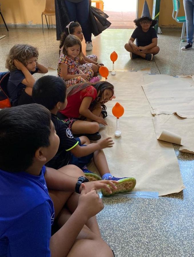 Na manhã de 19/10, as crianças da Turma 1 Brinquedoteca UFGD ufgd