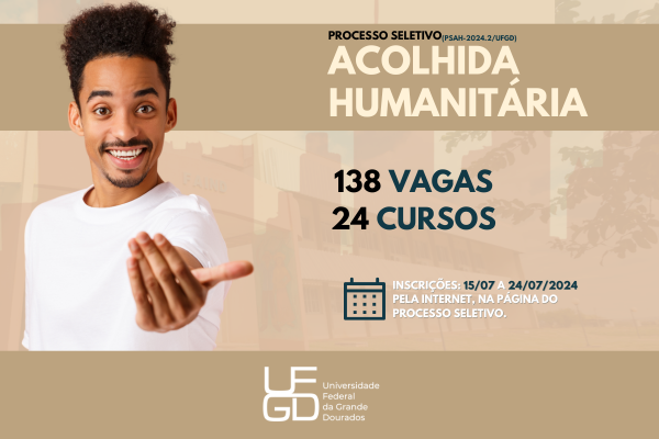 UFGD oferece 138 vagas para migrantes e refugiados interessados em cursar faculdade 