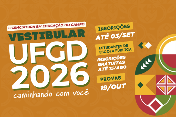 UFGD publica edital do vestibular para Licenciatura em Educação do Campo 