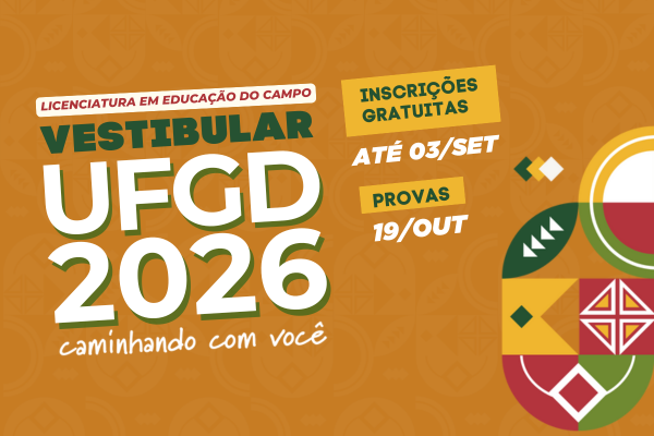 UFGD publica edital do vestibular para Licenciatura em Educação do Campo 