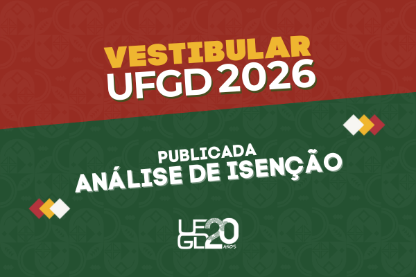 UFGD divulga resultado da isenção da taxa do Vestibular 2026