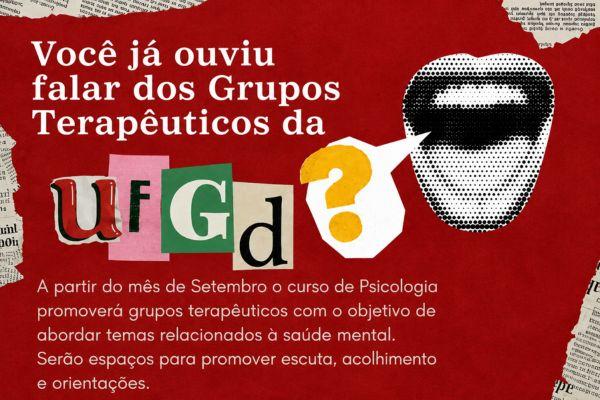 Psicologia da UFGD oferece cinco grupos terap&ecirc;uticos gratuitos a partir de setembro