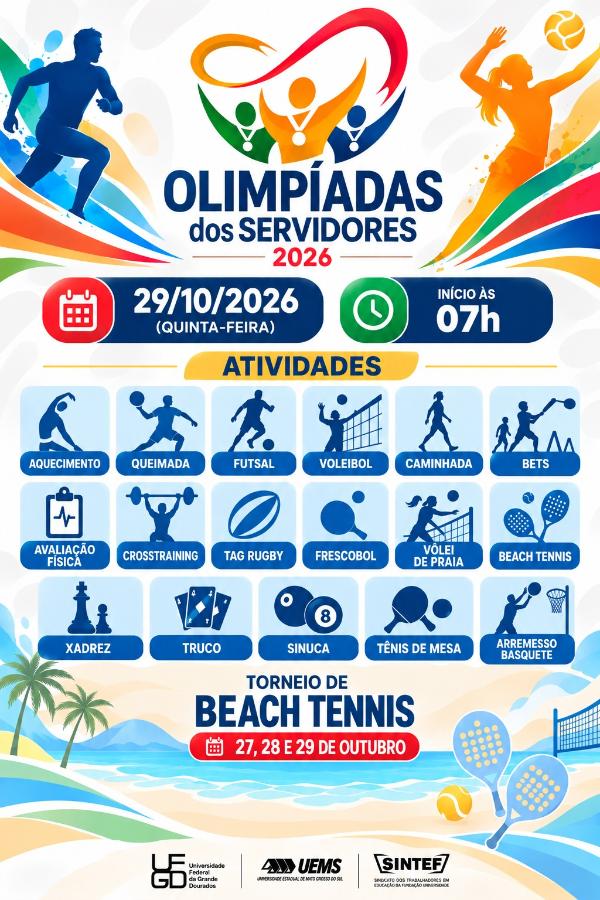 Olimpíadas Servidores UFGD e UEMS 2