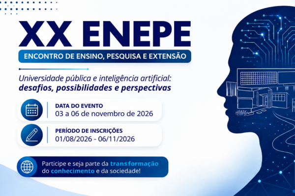 ENEPE 2026 ter&aacute; palestras sobre o uso da intelig&ecirc;ncia artificial na pesquisa e no ensino universit&aacute;rio