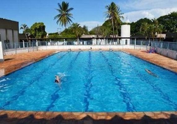 Piscina da unidade I da UFGD Piscina da unidade I.