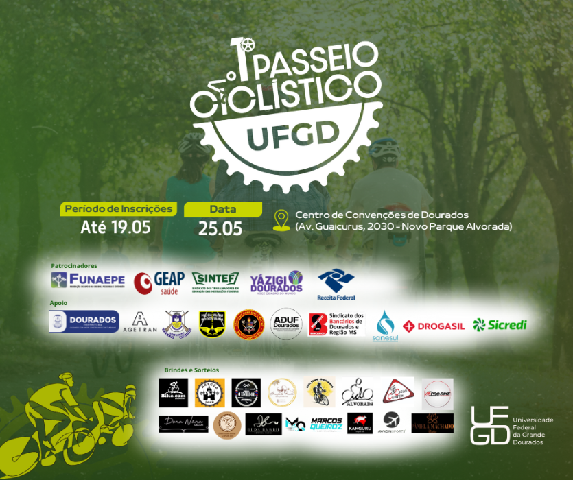 1º PASSEIO CICLÍSTICO DA UFGD