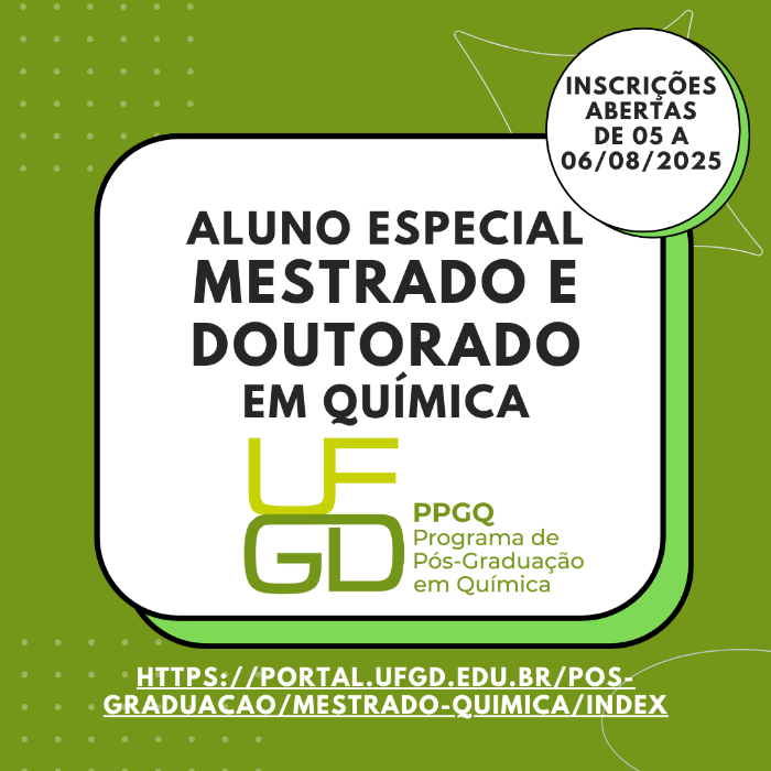 Aluno especial 2025.2