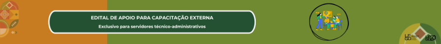 Edital de apoio