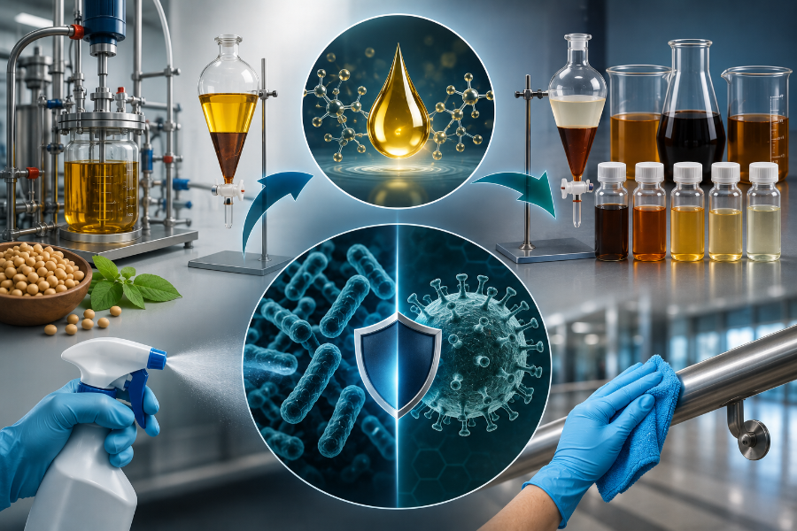 COMPOSIÇÃO PARA ENFRENTAMENTO A INFECÇÕES BACTERIANAS E VIRAIS (SARS-COV-2)