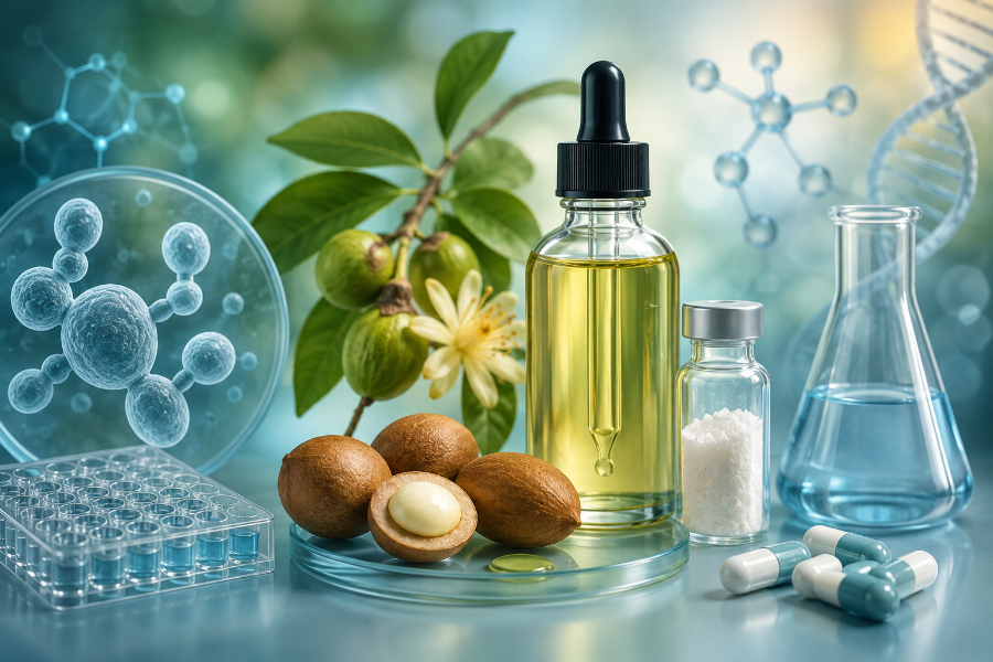 COMPOSIÇÃO DE OE DE CARYOCAR BRASILIENSE ASSOCIADO À FLUCONAZOL PARA INIBIÇÃO DE CANDIDA AURIS