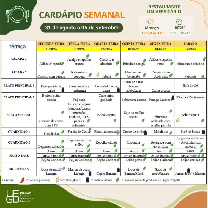 cardapio