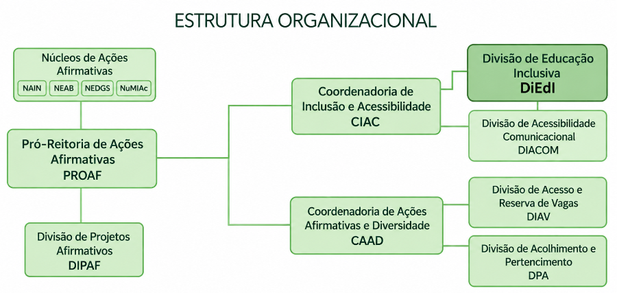 Estrutura Organizacional - PROAF