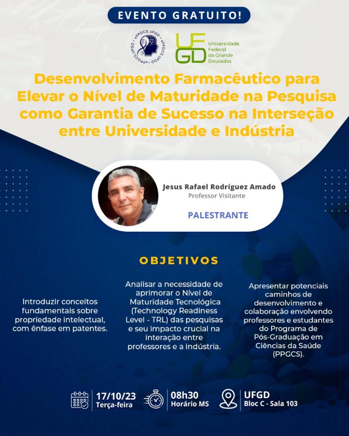 Palestra Jesus Rafael Rodriguez Amado