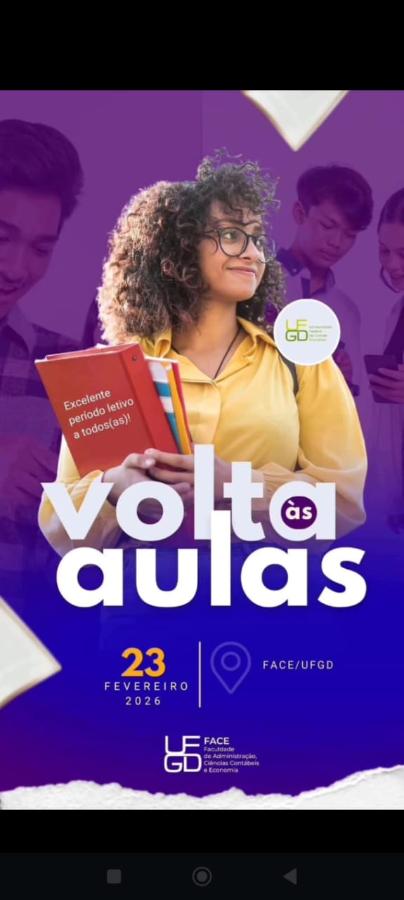 Nossas aulas retornam dia 23/02/2026!!!