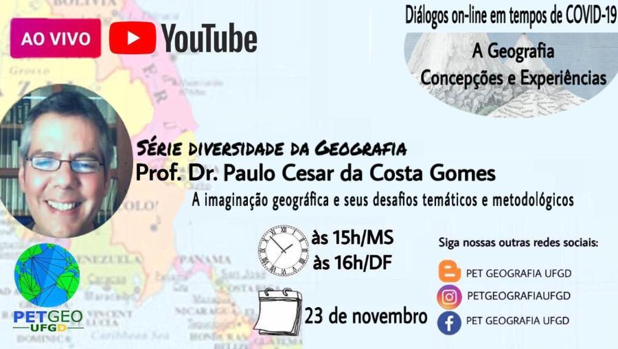 Convidado Prof.Dr. Paulo Cesar da Costa Gomes.