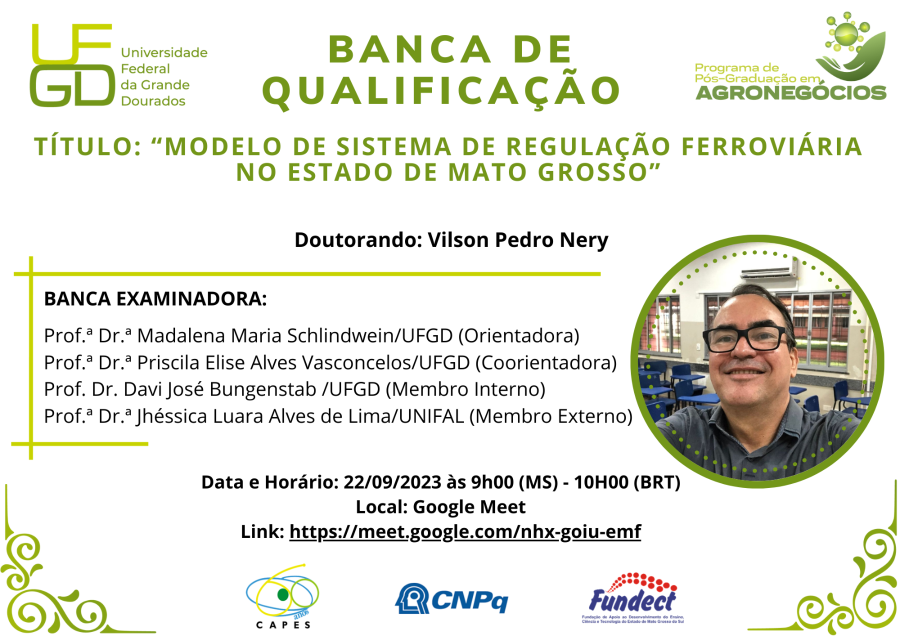 Qualificação Vilson Nery