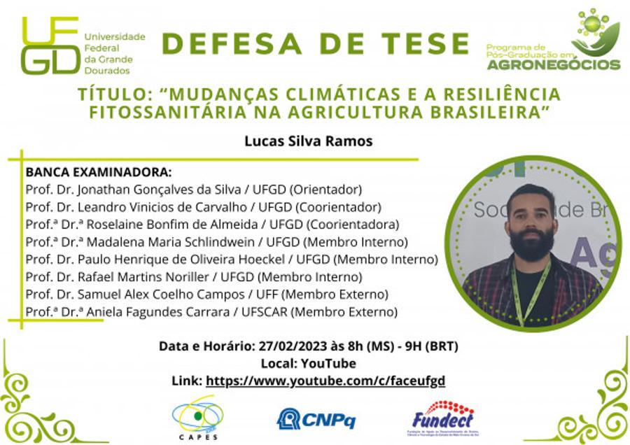 Defesa de Doutorado - Lucas Ramos