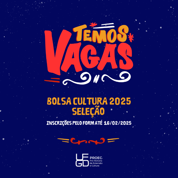chamada bolsa cultura