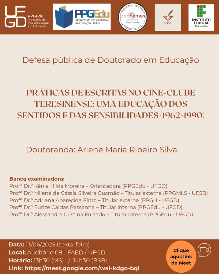 Defesa de Tese