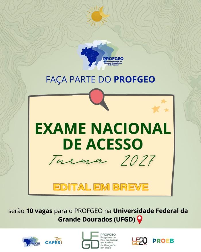 EDITAL EM BRAVE EXAME NACIONAL DE ACESSO