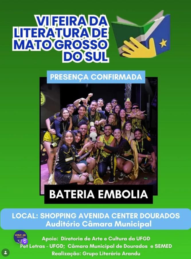 Bateria Embolia do curso de Medicina FELIT